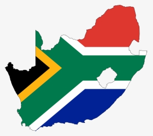 Angle,area,graphic Design - Transparent South African Flag Png, Png Download, Transparent PNG