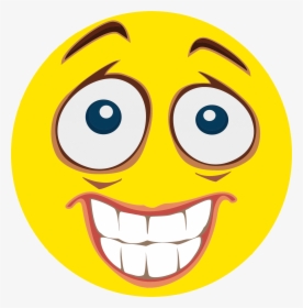 Scared Face Nervous Face Cliparts Png - Funny Emoji Faces Png, Transparent Png, Transparent PNG
