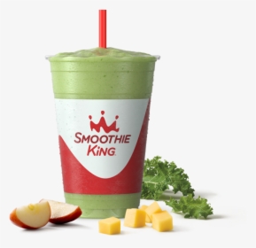 Sk Wellness Vegan Mango Kale With Ingredients - Smoothie King Smoothie, HD Png Download, Transparent PNG