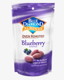 Blueberry Almonds - Flavored Almonds, HD Png Download, Transparent PNG