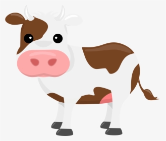 Cow Clipart Transparent Background - Animal Clipart No Background, HD Png Download, Transparent PNG