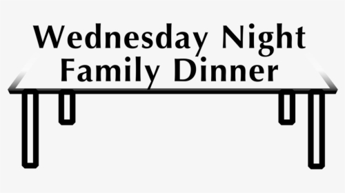Weds Night Family Dinner Logo Draft1 Bw - Kick American Football, HD Png Download, Transparent PNG