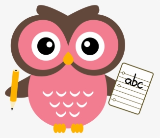 Original - School Owl Clipart, HD Png Download, Transparent PNG