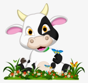 Cow Pinterest And Clip Art Ⓒ - Dairy Farm Animation Png, Transparent Png, Transparent PNG