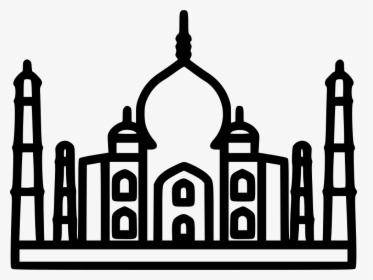 Taj Mahal - Taj Mahal Icon Png, Transparent Png, Transparent PNG
