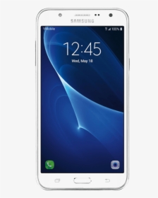 Samsung J7 Png - White Samsung Galaxy J7, Transparent Png, Transparent PNG