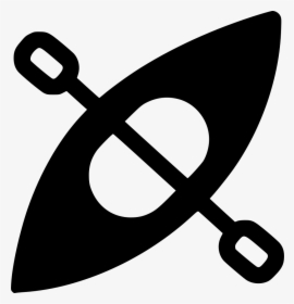 Kayak Png -banner Free Download Kayak Svg Symbol, Hd - Kayaking Icon, Transparent Png, Transparent PNG