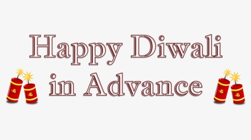 Happy Diwali In Advance Png Hd Quality - Fireworks Clip Art, Transparent Png, Transparent PNG
