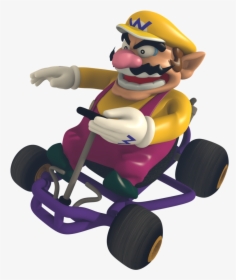 Wario In Mario Kart, HD Png Download, Transparent PNG