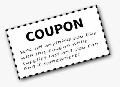 Simple Coupon - Parallel, HD Png Download, Transparent PNG