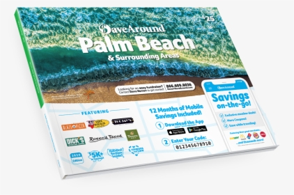 Palm Beach, Fl 2020 Savearound® Coupon Book - Billings Coupon Book, HD Png Download, Transparent PNG