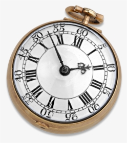 18th-century English Gold Pocket Watch - 18th Century Gold Watch, HD Png Download, Transparent PNG