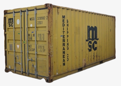 Crate - Msc Container 20 Dc, HD Png Download, Transparent PNG