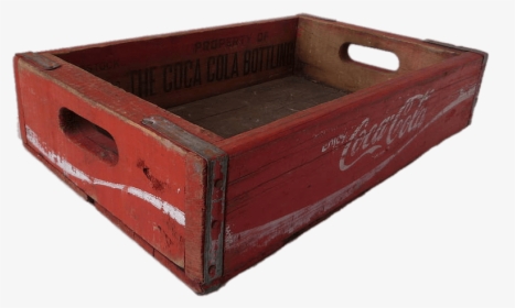 Long Vintage Coca Cola Crate - Wood, HD Png Download, Transparent PNG