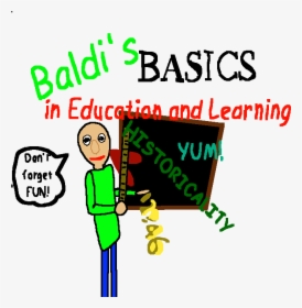 Baldi Drawing Baldi's Basics, HD Png Download, Transparent PNG