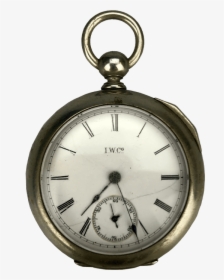 Illinois Watch Company Silverline Cased Pocket Watch - Quartz Clock, HD Png Download, Transparent PNG