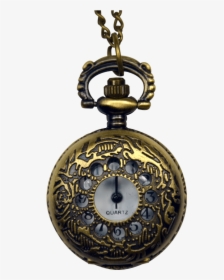 Miniature Window Pane Pocket Watch - Chain, HD Png Download, Transparent PNG