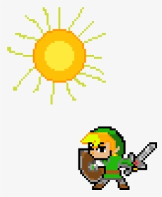 Zelda Vs Ganon - Pixel Art Toon Link, HD Png Download, Transparent PNG
