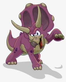 Club Penguin Wiki - Club Penguin Triceratops, HD Png Download, Transparent PNG