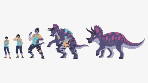Triceratops Transformation, HD Png Download, Transparent PNG