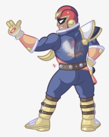 Captain Falcon Did You Know Captain Falcon Is 37 Years - Cartoon, HD Png Download, Transparent PNG