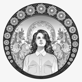 Lana Del Rey Tribute - Lana Del Rey Cartoon 2017, HD Png Download, Transparent PNG
