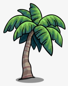 Leaf Sprite Png Banner Free Library - Club Penguin Palm Tree, Transparent Png, Transparent PNG