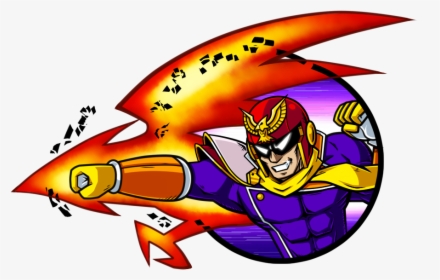 And Now We Have Captain Falcon Here And He   Uh   You - Cartoon, HD Png Download, Transparent PNG