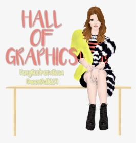 Hall Of Graphics - Girl, HD Png Download, Transparent PNG