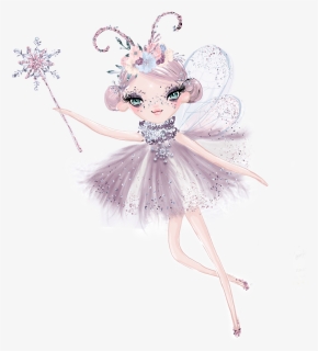 #watercolor #fairy #purple #flowers #wand #magic #sprite - Illustration, HD Png Download, Transparent PNG