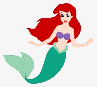 Collection Of Free Princess Drawing Ariel Download - Princess Ariel Tail, HD Png Download, Transparent PNG