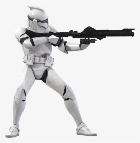 Transparent Star Wars Clone Trooper Png - Clone Trooper Dc 15, Png Download, Transparent PNG