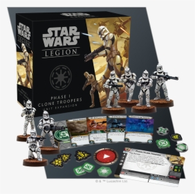 Phase I Clone Troopers Unit Expansion - Star Wars Legion Stormtroopers Unit Expansion, HD Png Download, Transparent PNG