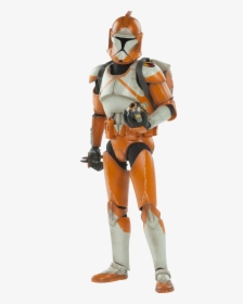 Star Wars Orange Clone Trooper, HD Png Download, Transparent PNG
