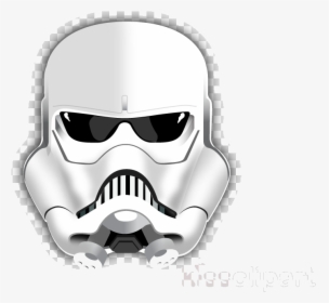 Stormtrooper Clipart Clone Trooper Captain Phasma Transparent - Stormtrooper Helmet Transparent Background, HD Png Download, Transparent PNG