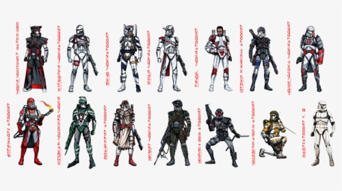 Clone Troopers Star Wars Vehicles, Sith, Clone Trooper, - Star Wars Clone Designs, HD Png Download, Transparent PNG
