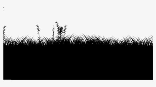 Clipart Freeuse Library Grass Silhouette Clipart - Silhouette, HD Png Download, Transparent PNG