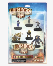 Bioshock Infinite Heroclix Starter Pack Mock - Heroclix Bioshock Infinite, HD Png Download, Transparent PNG