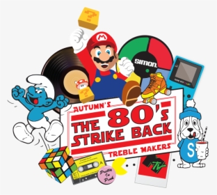 80s Strikes Back - Transparent Back To The 80's, HD Png Download, Transparent PNG
