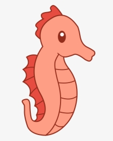 Download Cute Seahorse Png Image For Designing Projects - Seahorse Line Art, Transparent Png, Transparent PNG