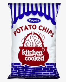 Ripple Chips - Kitchen Cooked Classic Potato Chips, HD Png Download, Transparent PNG