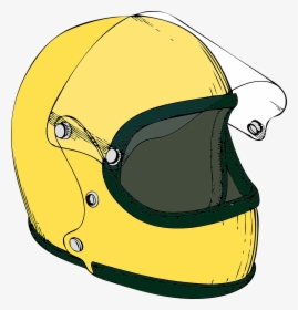 Crash Helmet Svg Clip Arts - Helmet Clipart Black And White, HD Png Download, Transparent PNG