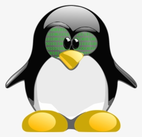 Tux Nerd - Icon Linux Mint Pinguin, HD Png Download, Transparent PNG