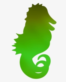 Transparent Colorful Green Seahorse Clipart - Illustration, HD Png Download, Transparent PNG