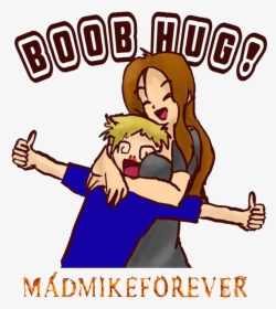 Boob Hug, HD Png Download, Transparent PNG