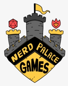 Nerd Palace Games - Cartoon, HD Png Download, Transparent PNG