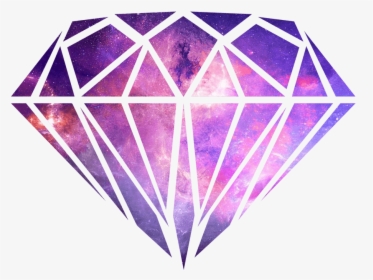 Diamond Drawing - Galaxy Diamond Png, Transparent Png, Transparent PNG