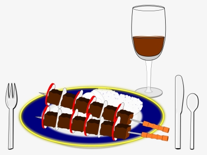 This Free Icons Png Design Of Souvlaki Dinner , Png - Souvlaki, Transparent Png, Transparent PNG