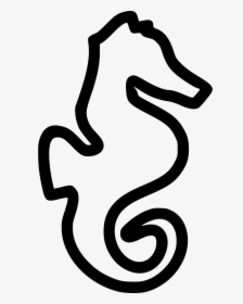 Seahorse - Sea Horse Free Icon, HD Png Download, Transparent PNG