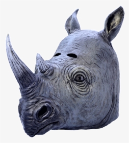 Rhino Mask - Transparent Rhino Head Png, Png Download, Transparent PNG